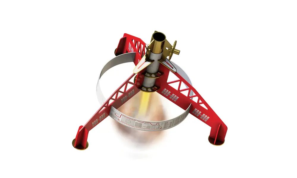 Zestaw rakietowy Space Corps Lunar Scout Model Poziom umiejętności 2 - Estes, 4 image