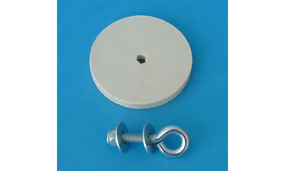 Adapter plate 47.5mm with eyebolt - Klima, Other product options: 47.5mm adapter plate with eyebolt model rocketry