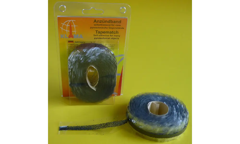 Tapematch Ignition tape - Klima - 15m, Other product options: Tapematch - ignition tape 15m model rocketry