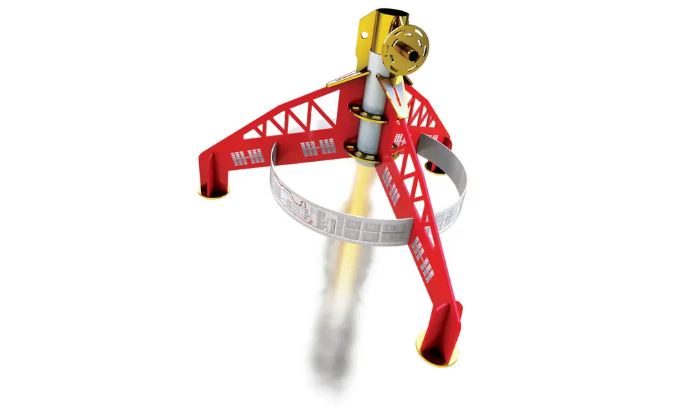 Zestaw rakietowy Space Corps Lunar Scout Model Poziom umiejętności 2 - Estes, 5 image