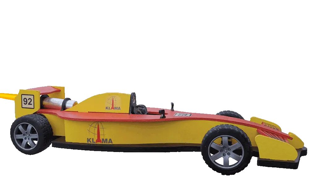 Raketový závodní vůz Formule-R