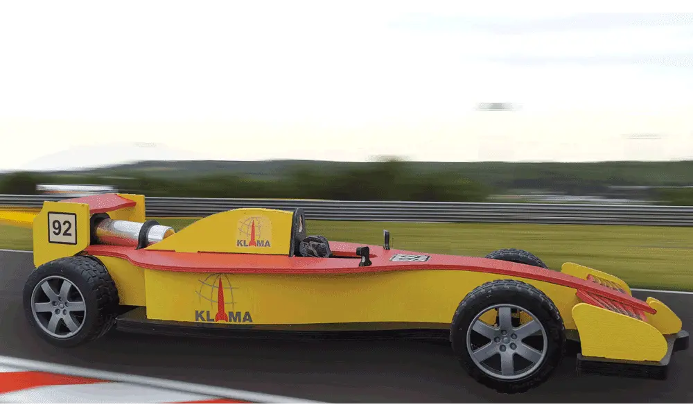Raketový závodní vůz Formule-R, 2 image