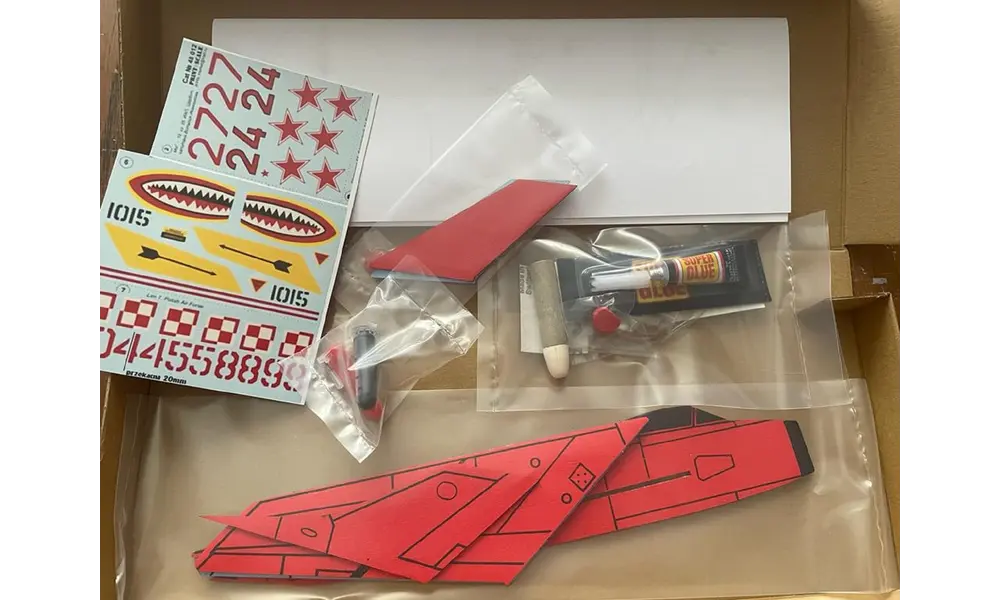 Mig - 19 Model Rocket Glider for TSP engines, 3 image model rocketry