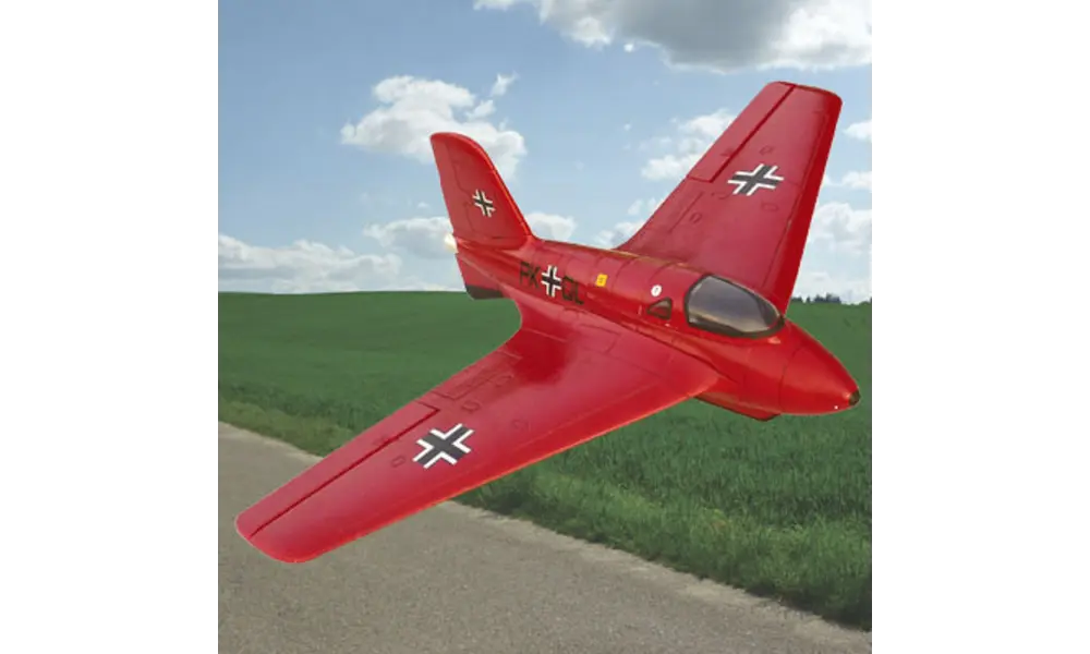 Me-163 Modelraketzweefvliegtuig met afstandsbediening D3-P-motoren - Klima