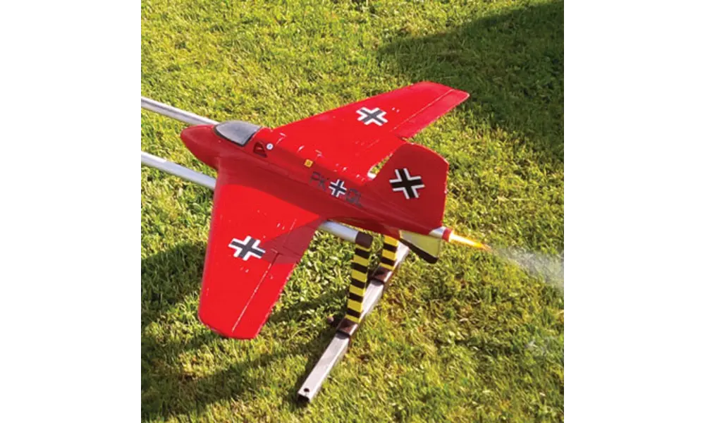 Me-163 Modelraketzweefvliegtuig met afstandsbediening D3-P-motoren - Klima, 3 image