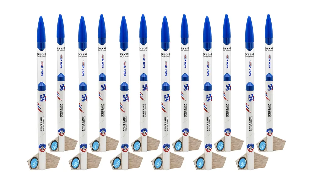 Kit da 12 pezzi Estes Eagle SCRV - Pinne da incollare, 2 image