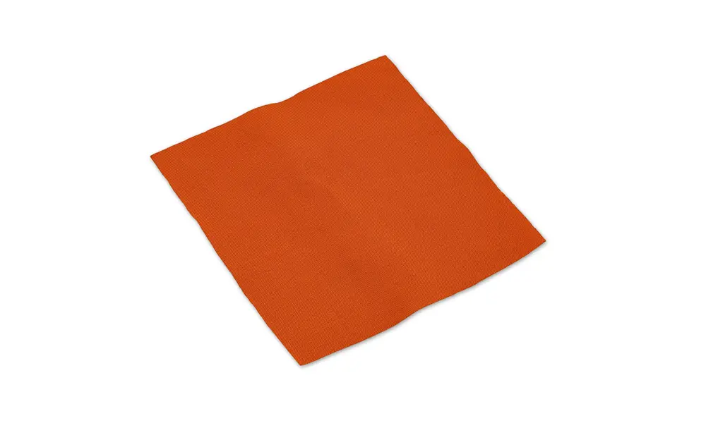 Materiał Nomex o grubości 100 mm (4") do wielokrotnego użytku jako wata/ochrona spadochronowa, Inne opcje produktu: 100 mm x 100 mm (~4" x 4") Nomex