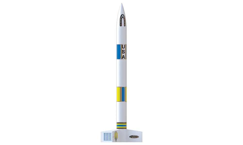 12-pak generisk E2X model raketbyggesæt - let at samle - AC motorer Estes, 2 image model rocketry