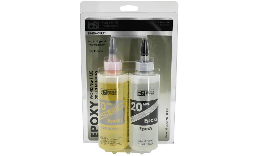 BSI Finish-cure 20 minute epoxy 4 1/2oz (127ml) glue [CLONE], Opciones de producto: BSI - Epoxi - 20 min - 369ml