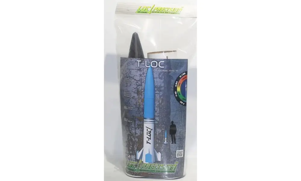 T-LOC 4 Loc tarkkuusrakettimallisarja, 2 image model rocketry