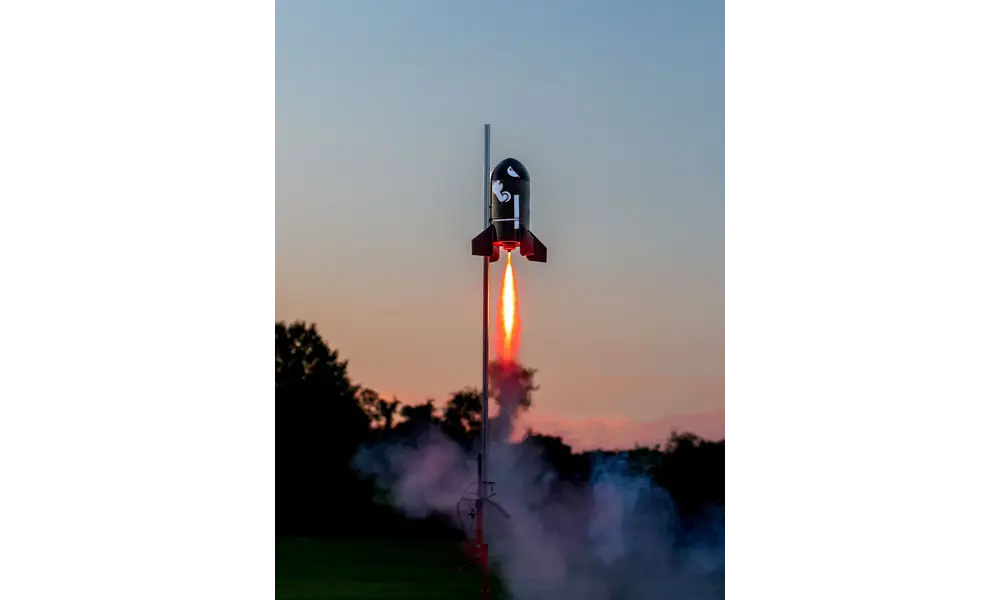 Набір літаючої моделі ракети Bullet Bobby XXL DELUXE 7,5 дюйма, 5 image model rocketry