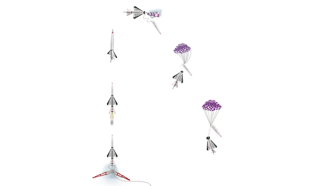 Stavebnice modelu rakety Antar Estes, 6 image