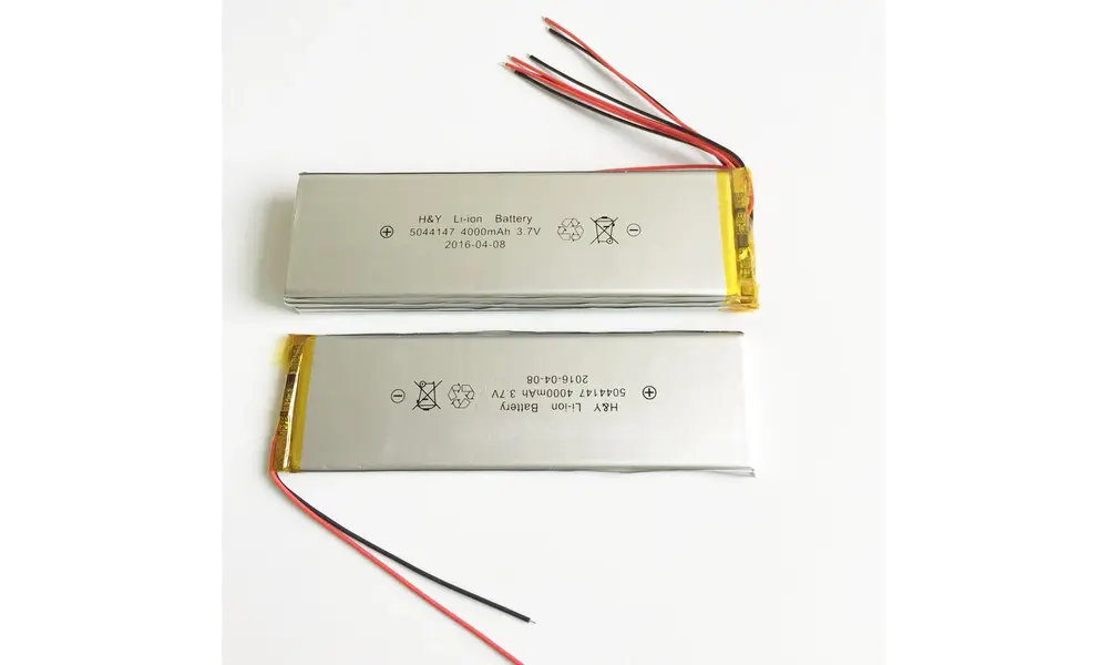 3.7v 4000 mAh Lithium polymer Lipo recharegeable battery 2mm JST PH model rocketry