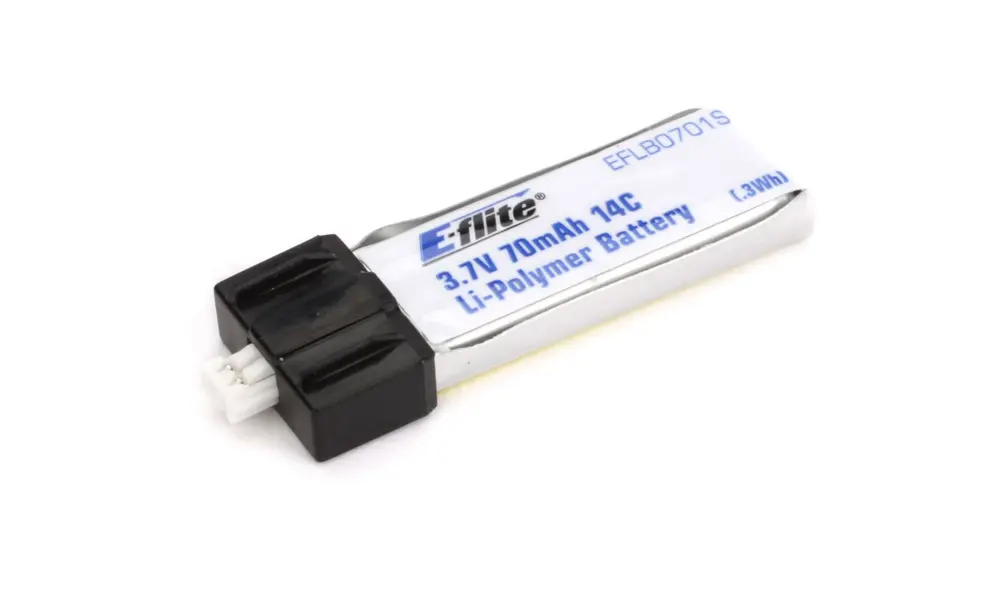 Batterie lithium-polymère (Li-Po) 1S 3,7 V 70 mAh 14 C LiPo, Options du produit: Li-Po 70 mAh 3,7 V