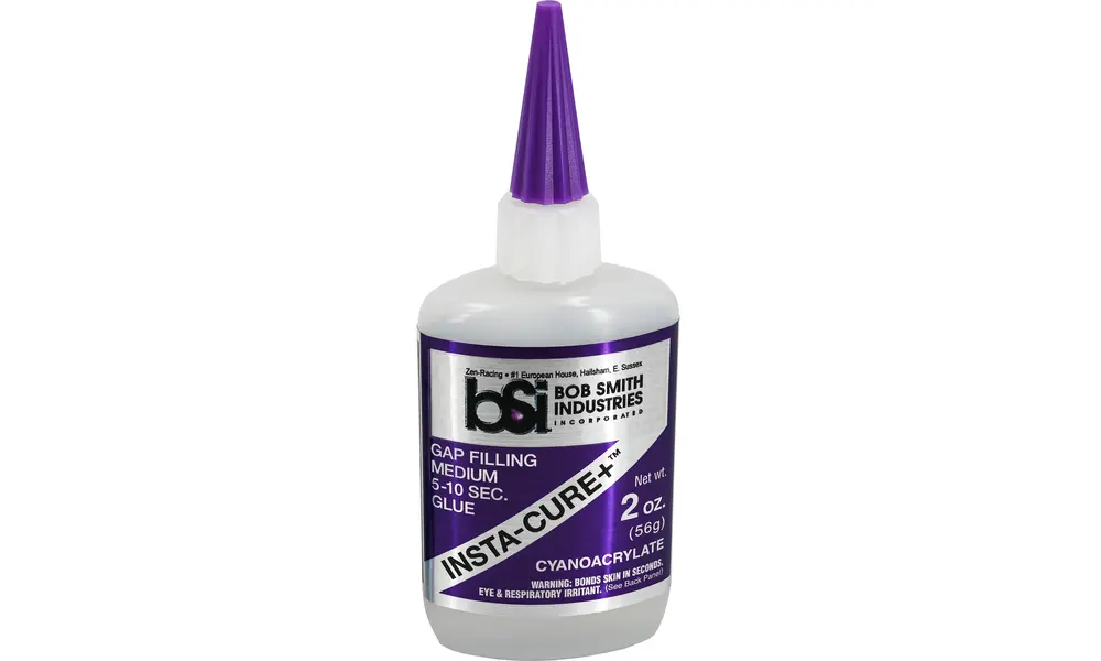 BSI Black rubber toughened cyanoacrylate CA glue 1oz (29.5ml) [CLONE], Možnosti produktu: Super lepidlo BSI 2oz Gap Fill