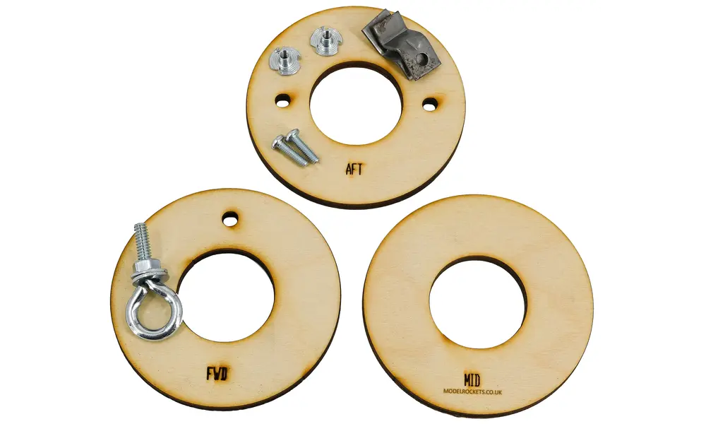 Anneaux de centrage de 99 mm (3,9") OD à 38 mm ID pour cellule LOC 3,9" (99 mm), Options du produit: 99 mm OD 38 mm ID LOC-CR