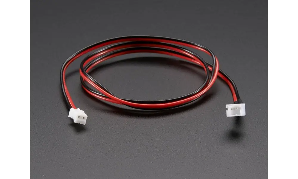 Cavo di prolunga per batteria JST PH 500mm, Opzioni del prodotto: Prolunga JST PH a 2 pin da 500 mm