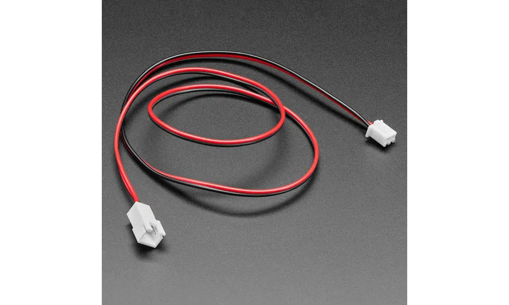 JST PH 2-Pin Cbale - Female connector 150mm long [CLONE] [CLONE] [CLONE], Options du produit: Rallonge JST XH 2 broches 5 000 mm