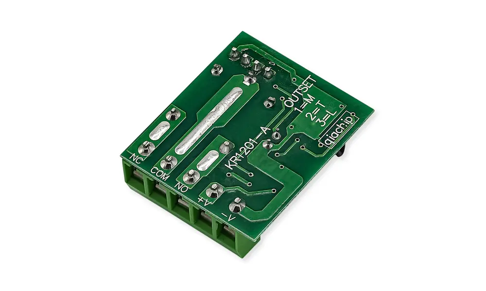 12V DC 10A 433Mhz interruttore relè telecomando wireless RF, 3 image