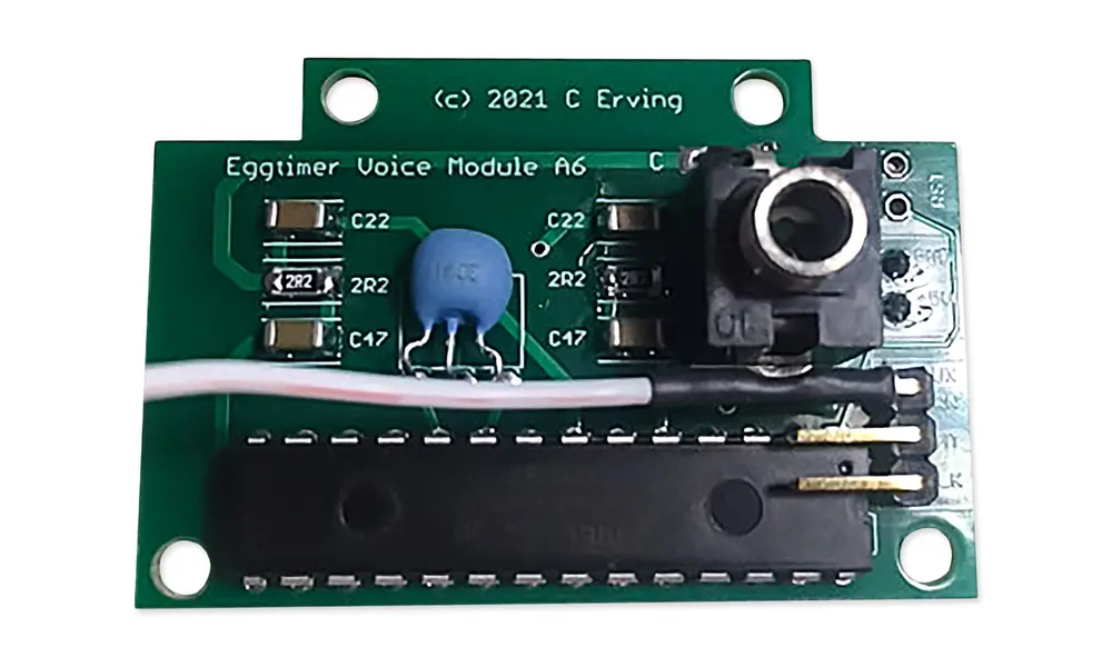 Moduł głosowy Eggtimer (ręczny odbiornik GPS LCD), Opcje produktu: Eggtimer GPS - moduł głosowy