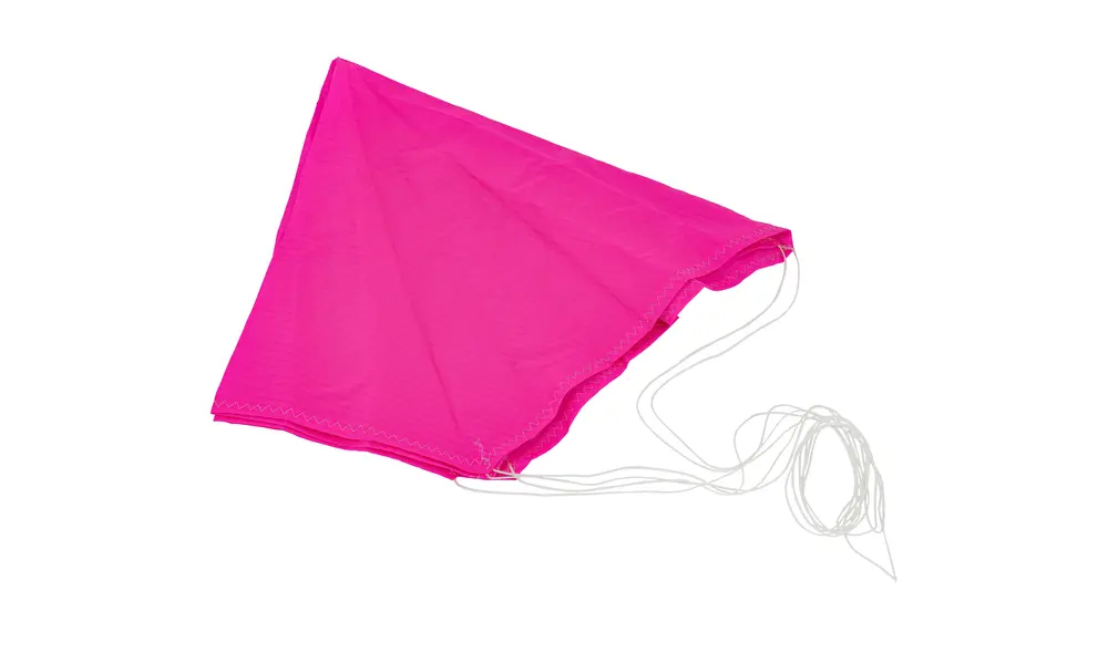 15" neonlyserød 1,7 oz ripstop nylon faldskærm topflight TFR standard, Andre produktmuligheder: 15" neonlyserød model rocketry