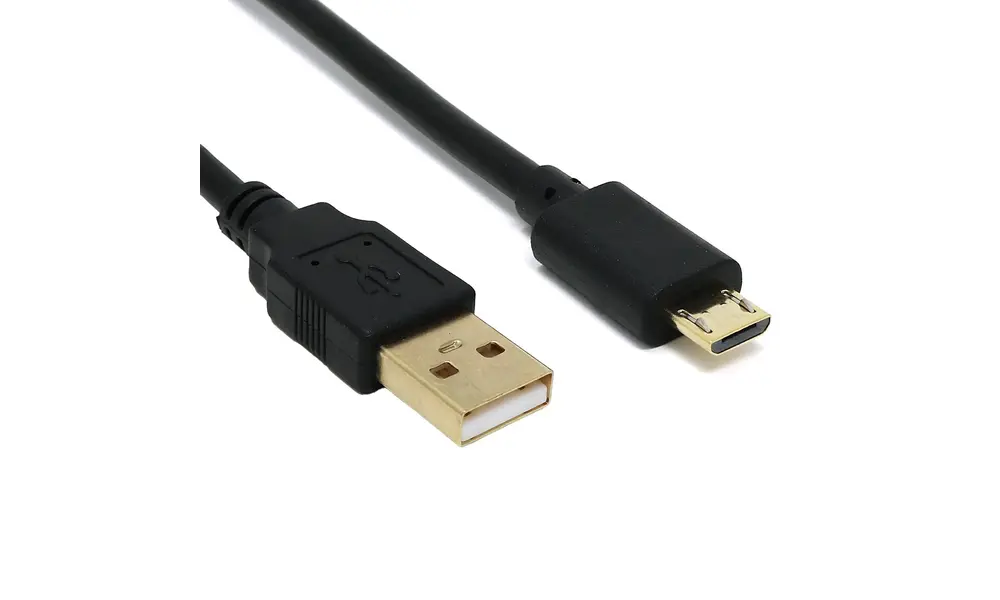 30cm USB-A to Micro-USB Cable USB2.0, Options du produit: 30 cm USB-A vers Micro USB