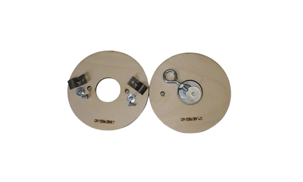 Diametro esterno da 136,7 mm (5,38") a diametro interno di 38 mm Anelli di centraggio per cellula LOC 5,38"