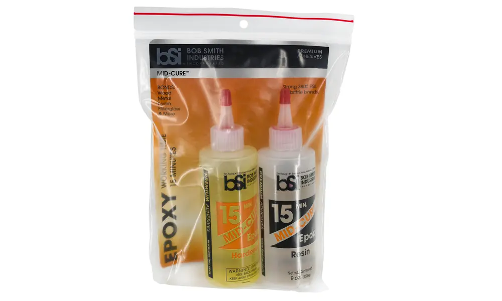 Pegamento epoxi BSI de 9 oz (266 ml) de 15 minutos, Opciones de producto: BSI - Epoxi - 15 min - 266ml
