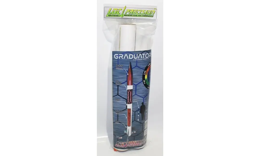 Graduator model rocket kit 2.56", 2 image model rocketry