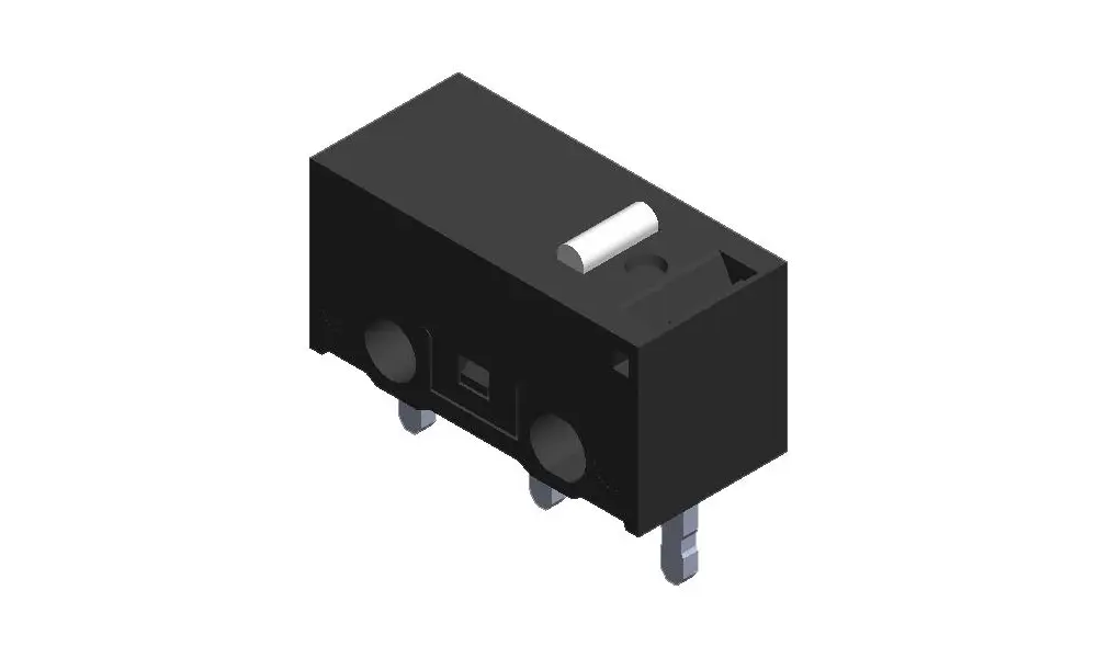 Snap Action Micro Switch, Pin Plunger, SPST-NC, 100mA, 30V DC - MP005556