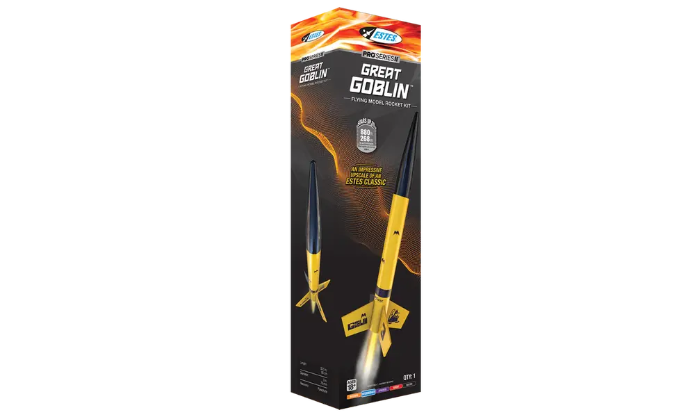 Upea Goblin Estes -mallirakettisarja Pro-sarjaan, 7 image model rocketry
