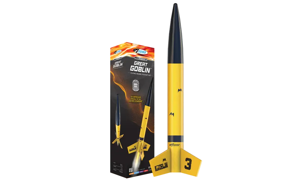 Upea Goblin Estes -mallirakettisarja Pro-sarjaan model rocketry