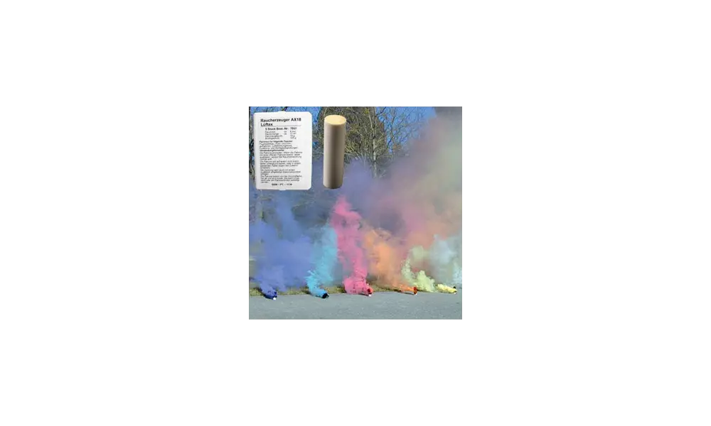 AX-18 5 pieces mixed smoke cartridges for model making model rocketry
