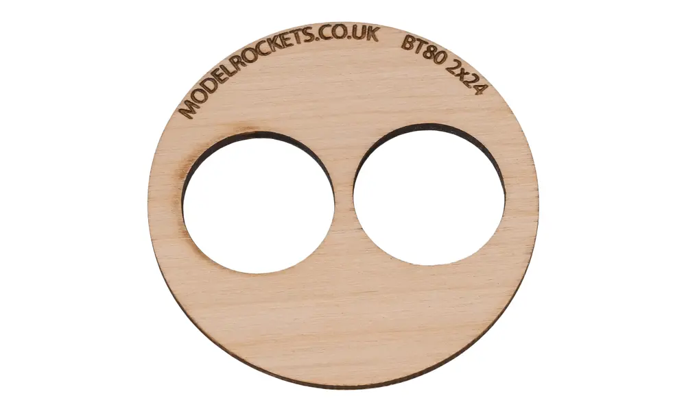 2 anelli di centraggio BT80 (65 mm) 2 x 24 mm (compensato da 3 mm), Opzioni del prodotto: BT802x24mm