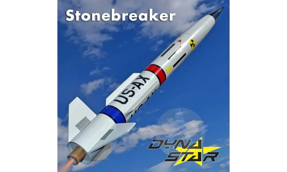 Apogeo del kit razzo modello Stonebreaker