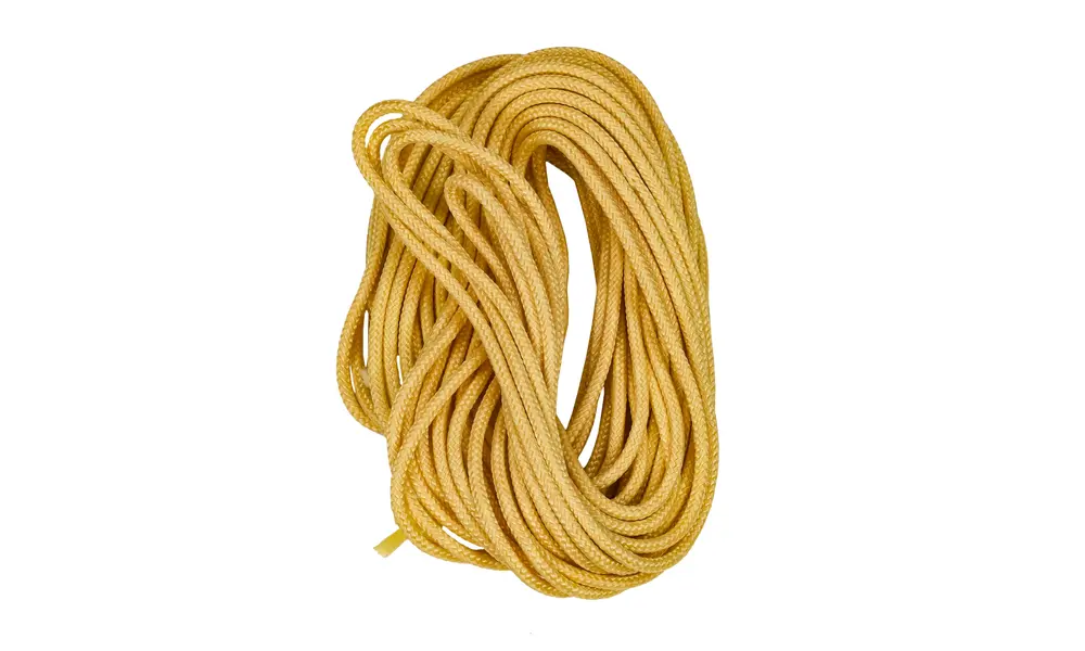 Cavo elastico Kevlar da 5 m 1,6 mm 135 kg 16 fili giallo, Opzioni del prodotto: Cavo ammortizzatore in kevlar da 5 m 1,6 mm 135 kg