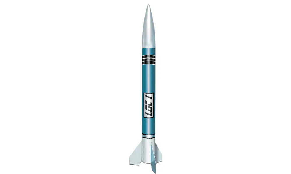 LOC I rocket starter set with launch pad, controller, wadding, battery and 6x A6-4 motors kit, 9 image model rocketry