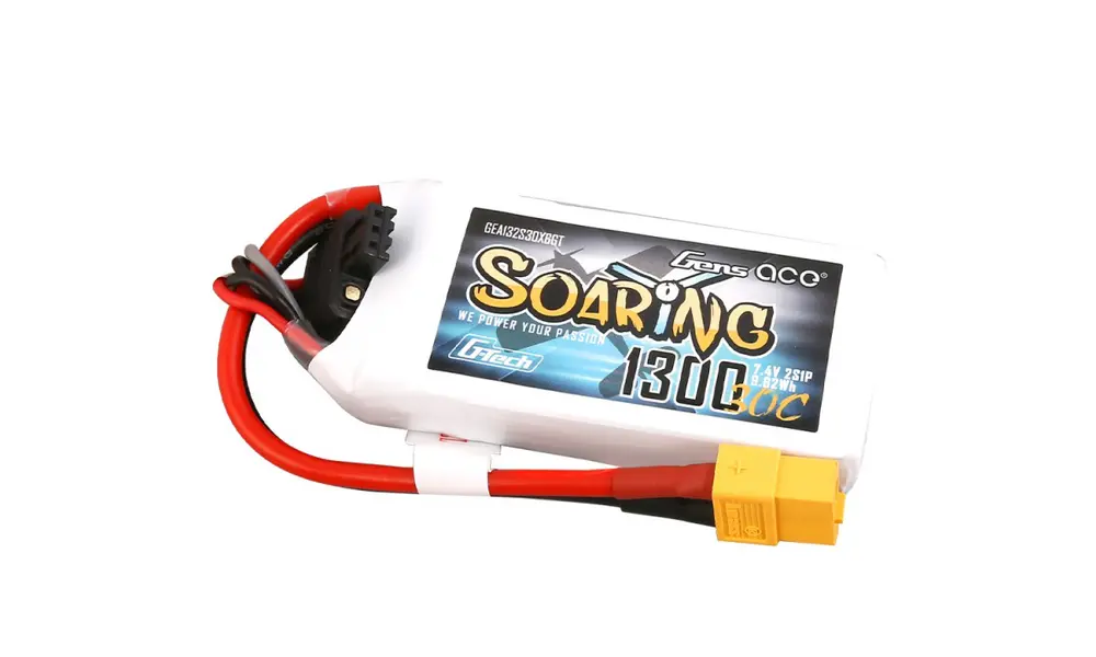 Li-Po G-Tech 2S 7,4V 1300mAh 30C Soaring ze złączem XT60, 5 image