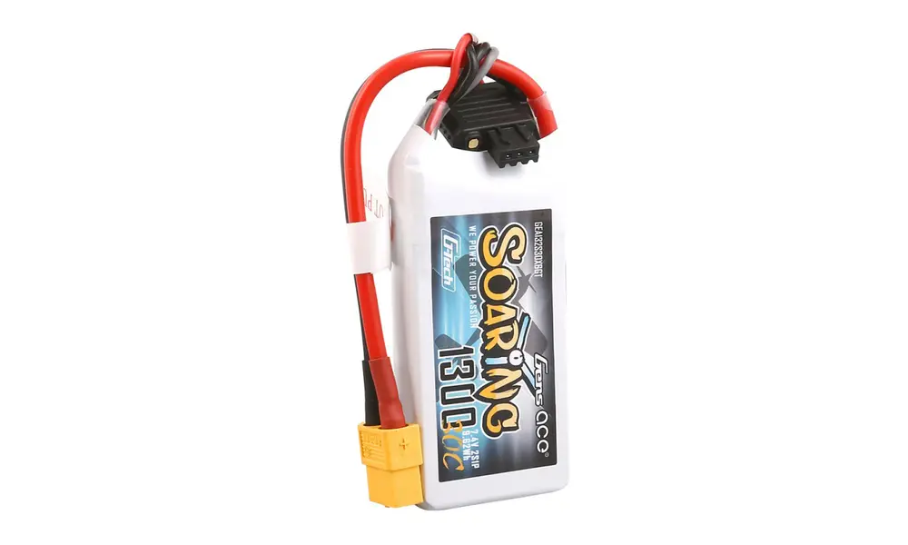 Li-Po G-Tech 2S 7,4V 1300mAh 30C Soaring ze złączem XT60, 2 image