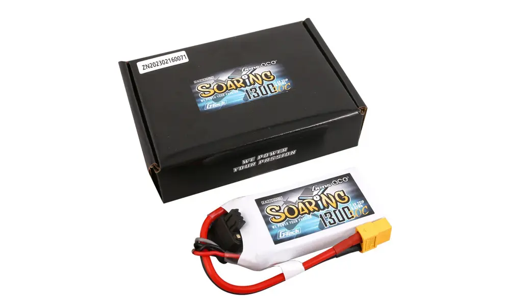 Li-Po G-Tech 2S 7,4V 1300mAh 30C Soaring ze złączem XT60, 4 image