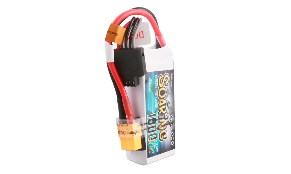 Li-Po G-Tech 3S 11.1V 1000mAh 30C Soaring med XT60, 2 image model rocketry