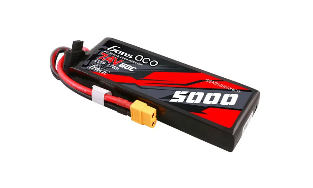 Li-Po G-Tech Car 2S 7,4V 5000mah 60C s XT60
