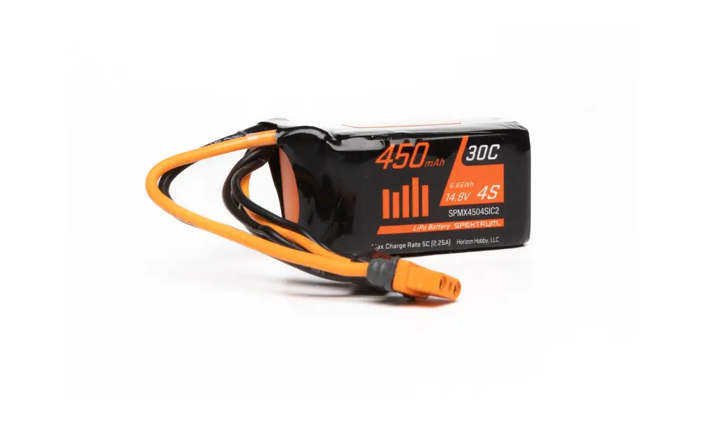 Batterie LiPo 14,8 V 450 mAh 4S 30C : IC2
