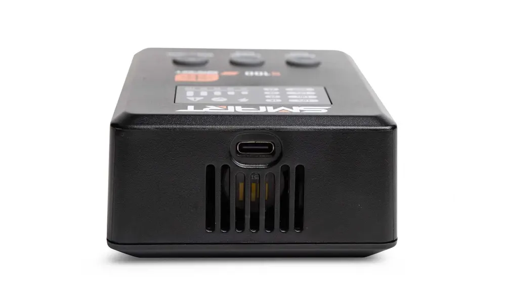 Caricabatterie intelligente Spektrum S100 1x100W USB-C IC3 e IC5, 5 image