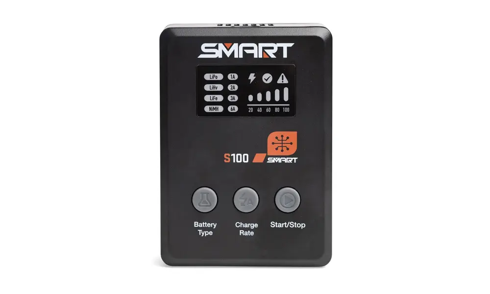Caricabatterie intelligente Spektrum S100 1x100W USB-C IC3 e IC5, 3 image