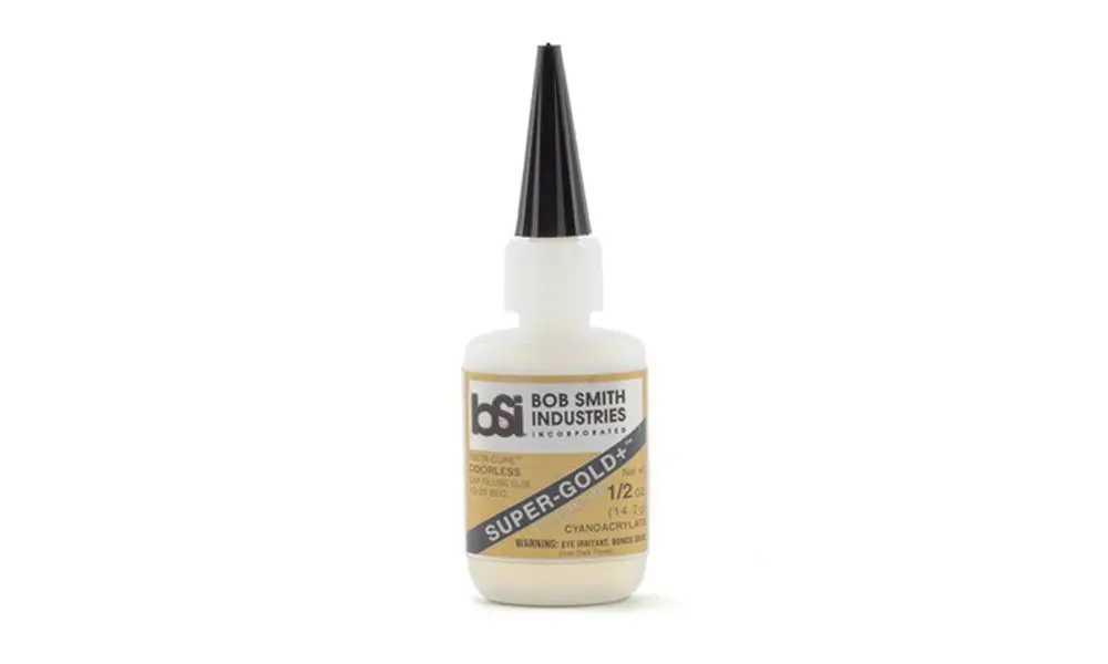 BSI Super-gold+ odourless foam safe gap fill CA 1/2oz, Opzioni del prodotto: BSI 1/2oz Super-oro inodore CA, 2 image