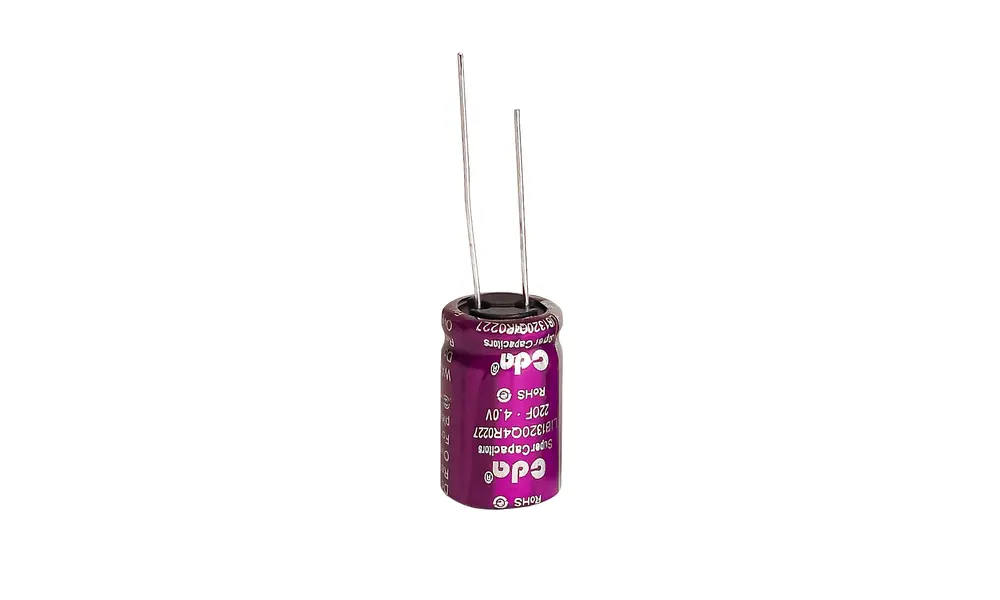 Condensateur lithium-ion 220F 4,0 V à 2,5 V (100 mAh) 1 A évalué à 4 V, Options du produit: 220F Super capacitor (100mAh)