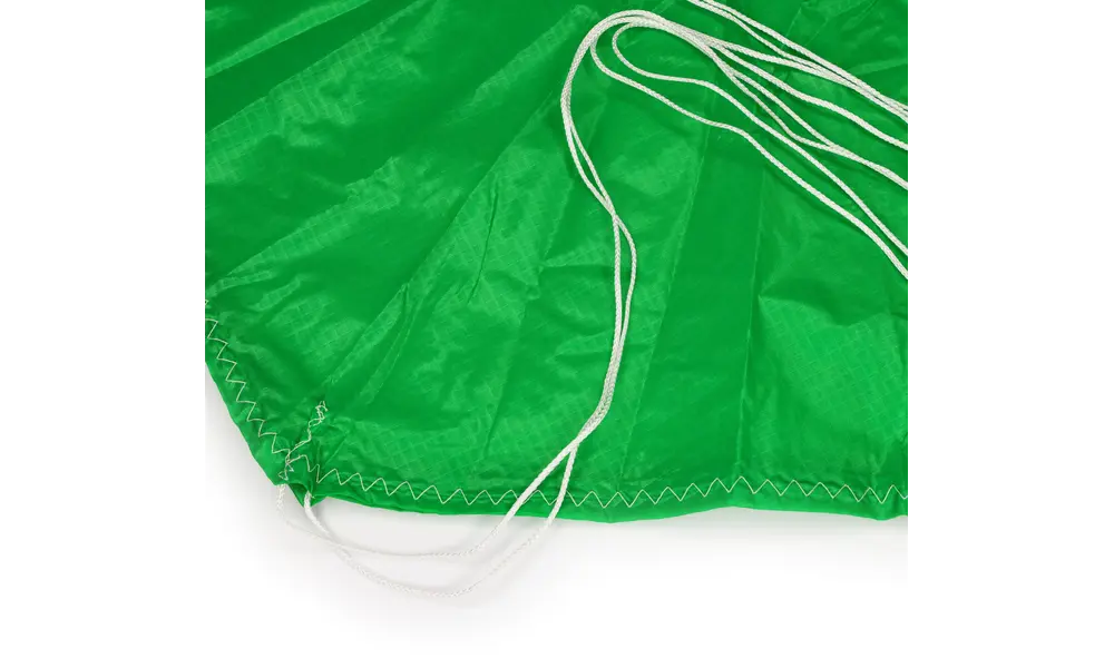 Spadochron nylonowy Topflight o średnicy 381 mm i średnicy 15 cali w kolorze limonkowym, o grubości 1,1 uncji, Inne opcje produktu: 15" Limegreen Thin Mill, 2 image