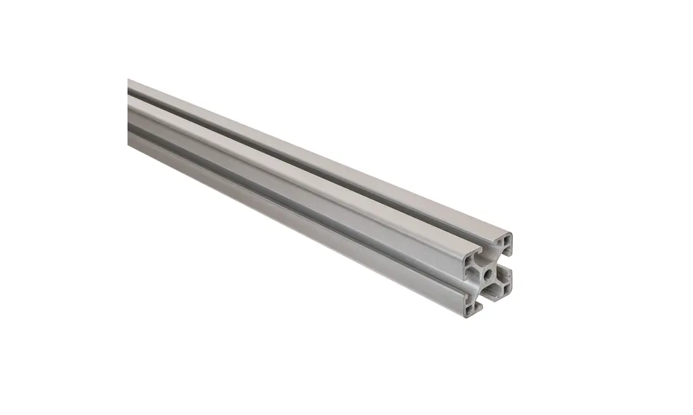 30mm (3030) lanceerrail 1200mm lange (1,2m) aluminium rail met 6mm sleuf (~1010) L IR-profiel, Productopties: 30mm rail - 6mm slot - 1200mm long