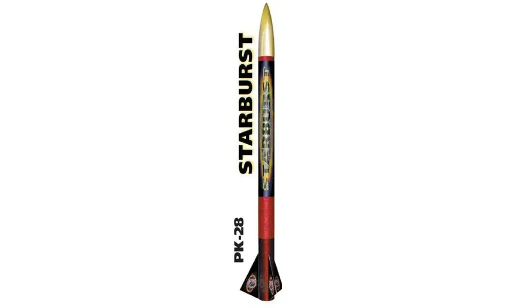 2.63 Starburst raketmodelbyggesæt - LOC Precision, 3 image model rocketry